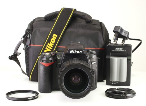 Nikon d90 dslr 28 - nikon, &