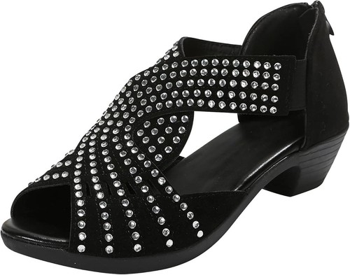 Women diamond sandals sequin - diamond,