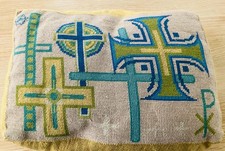 Antique Kneeling Cushion From Church Religious