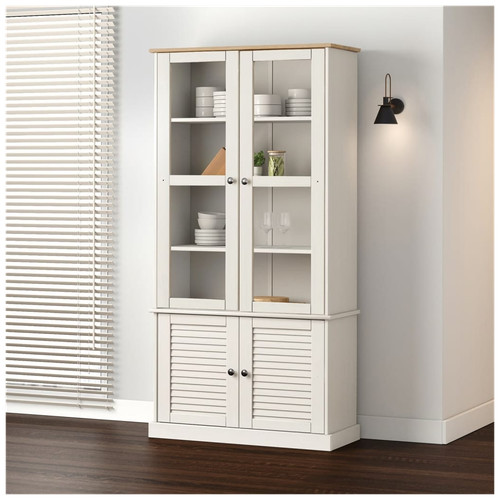 Display cabinet white solid - white,