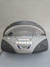 Vintage SONY Radio Boombox Ghettoblaster PortableCD Tape Player Radio CFD-S550L 