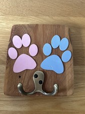 Handmade Wooden Dog Lead Hook