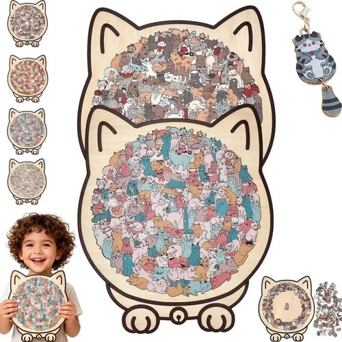 135 piece morandi colored cat - morandi-colored,