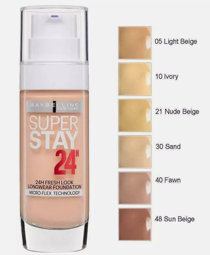 Maybelline superstay 24h - maybelline,