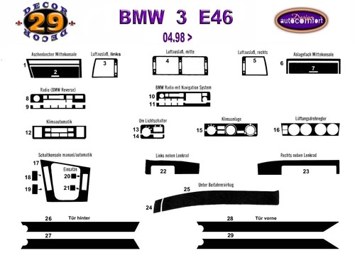 For bmw e46 - e46, 3