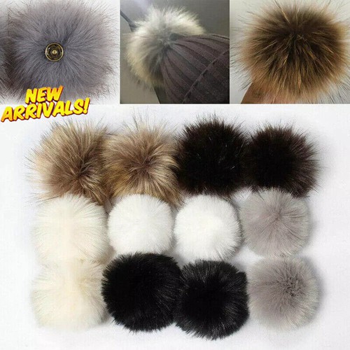 2pcs 12cm fluffy - fluffy, faux