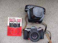 Praktica Pl Nova 1  With Meyer-Optik Gorlitz Domiplan 2.8/50 with Case & Guide