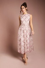 Coast Blush Midi Dress Womens