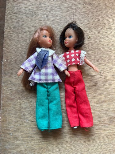 Two vintage matchbox miss