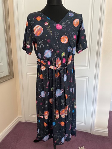 Popsy planets space - dress, 16