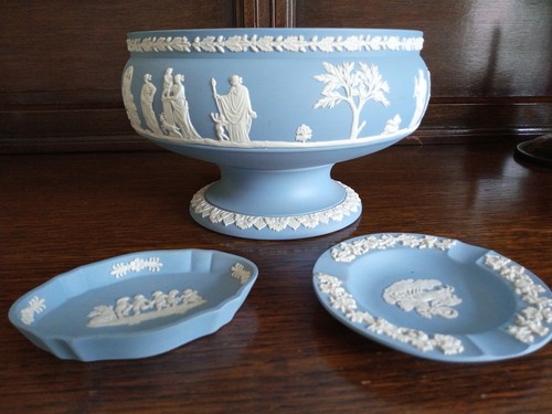 Wedgewood jasperware blue - jasperware,