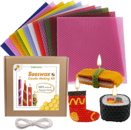 Zakouinn beeswax candle - candle, making