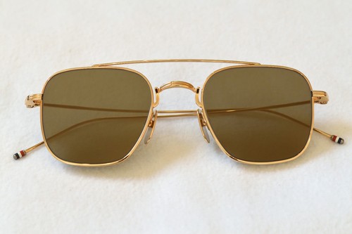 Thom browne gold tone wire - gold-tone,