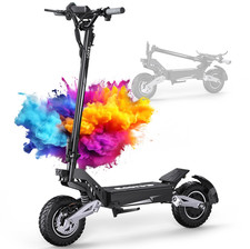 OOTD T10 Electric Scooter900WPeak Motor 48V Dual Suspension Foldable stock UK