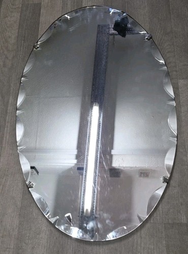 Vintage art deco oval wall - vintage,