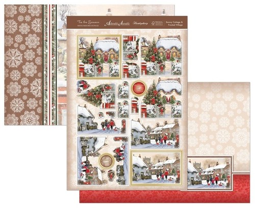 Hunkydory snowy cottage - snowy,