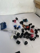 WWE Wrestling Accessories Knee Pads For Figure Bundle BVA