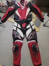 ALPINESTARS TROY LEE DESIGN 2 Piece LEATHERS MOTORCYCLE SUIT