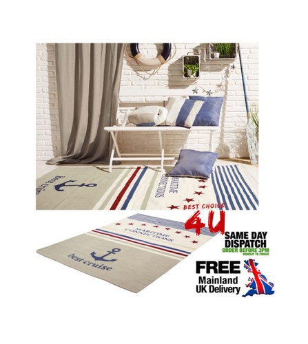 Cotton rug 140 200cm - cotton,