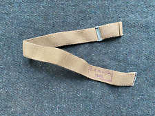 Original WW2 British Army Mk II Tank RAC Tommy Helmet Chin Strap Dated 1941