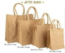 Natural Burlap Jute Tote Bag Plain Tote Bag Burlap Bag With Handles