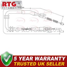 Rear Hand Brake Cable Fits VW