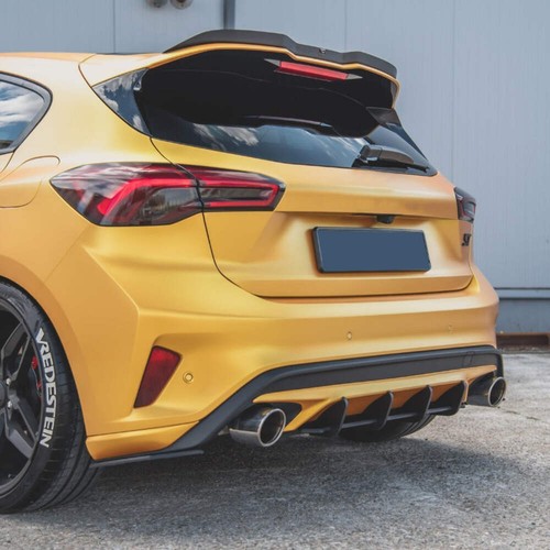 Gloss black rear diffuser for - rear,