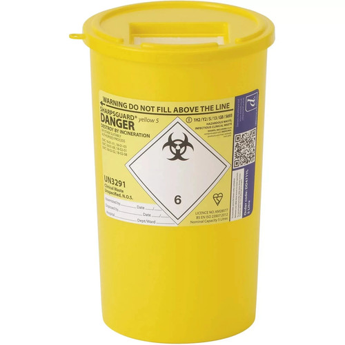 Yellow sharpsguard sharps - yellow,
