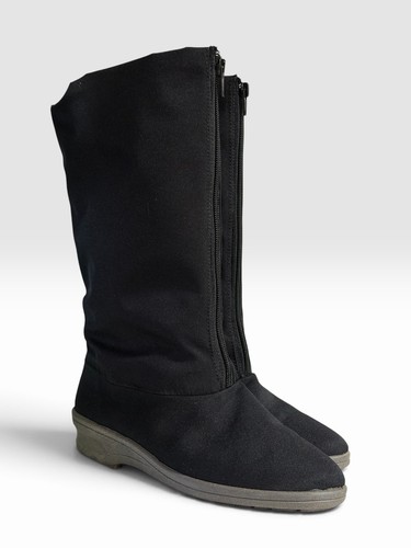 Ladies hush puppies black - puppies,