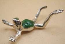 Gorgeous Sterling Silver Frog