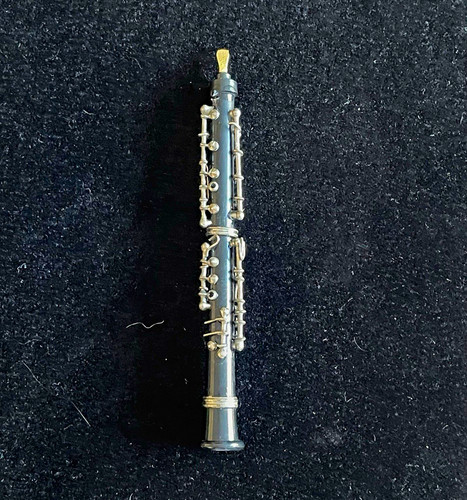 Miniature black oboe - miniature,