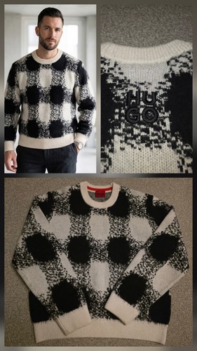 Hugo boss shequer - hugo, jumper