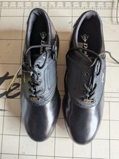 Dunlop Black Golf Shoes Size