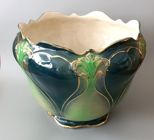 Antique art nouveau ceramic - nouveau,