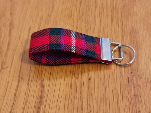 Mackinnon red modern scottish - red,