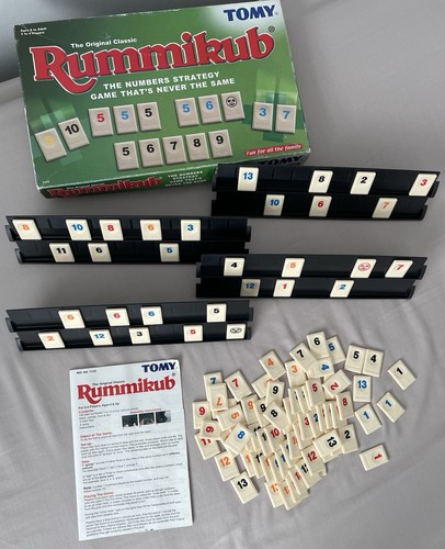 Vintage rummikub numbered - rummikub,