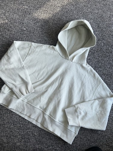 Zara cream cropped hoodie - zara,