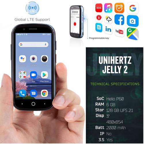 Lte unihertz jelly mini - lte,