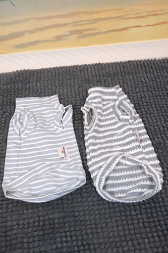 Bundle set grey pet clothing
