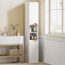 Tall Bathroom Cabinet with 2