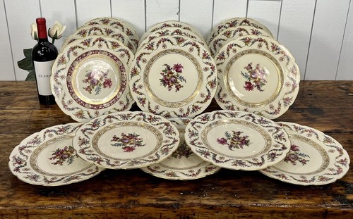 Antique bavaria dinner plates - dinner,