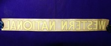 WESTERN NATIONAL BUS COACH COMPANY WATER SLIDE TRANSFER BADGE LARGE