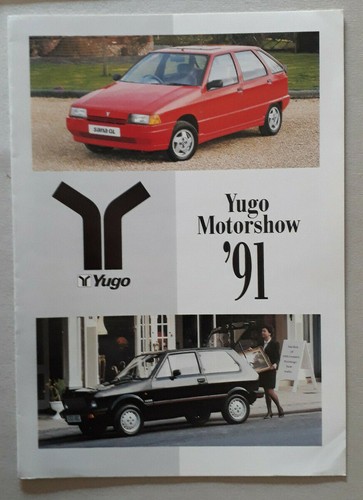 Yugo range brochure - yugo, motorshow