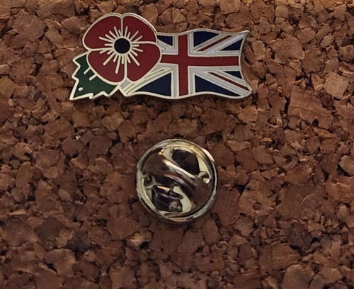 Poppy badge union - badge,