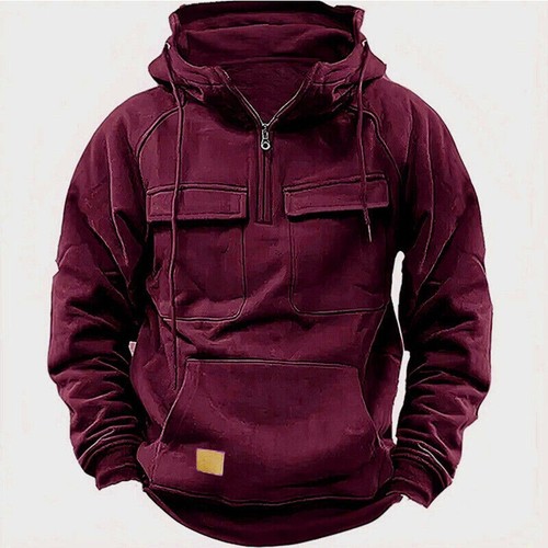 Mens cargo hoodies tops combat - cargo,
