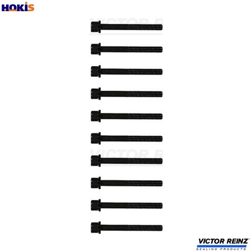 Cylinder head bolt set - head,