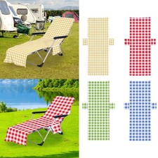 Microfiber Lounge Towel Cover, Sun Lounger with Pocket for Beach Travel