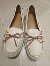 M&S Cream Beige Flat Loafer