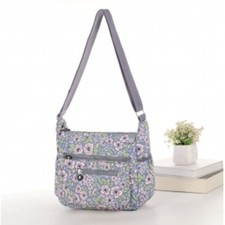 Ladies Women Crinkle Nylon S-Medium Messenger Cross Body Shoulder Girl Hand Bag