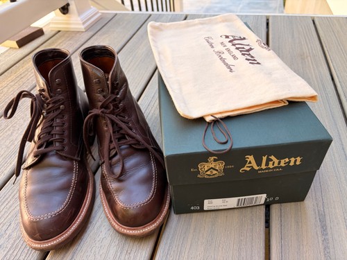 Alden indy boot brown - alden,